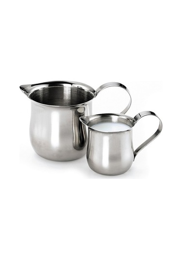 Xiyyadms Stainless Steel Süt Köpürtme Kasesi 90ml - Akıcı Döküm, Modern Tasarım, Gümüş Renk Diğer