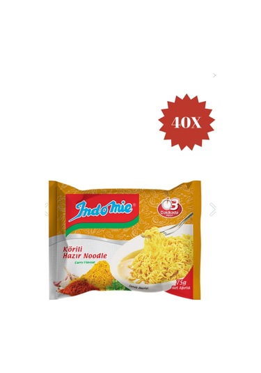 Indomie Paket Körili Noodle 40 x 75 G