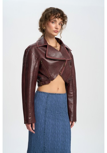 Veylia Uzun İndigo Dantel Etek İndigo