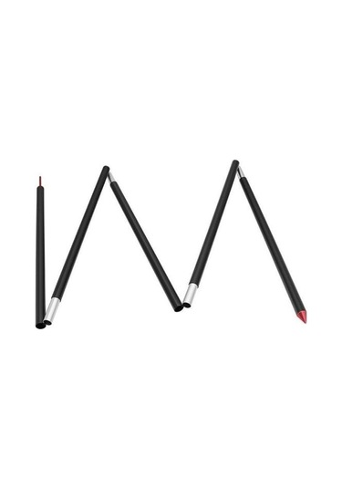 Madfox Çadır Direği 2.8 Metre Tarp Tente Direği Siyah