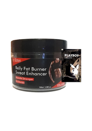 Belly Fatburner Sweat Enhancer Kadınlara Özel Yağları Yakıcı Kas Yapıcı Krem 100 Ml + 1 Adet Jel Hediye