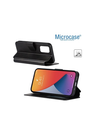 Oneplus Uyumlu 8t/9r Cüzdanlı Standlı Kapaklı Deri Kılıf Siyah Al4232