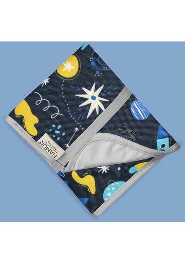 Anne Bebek Bakım Örtüsü Alez Yenidoğan Alt Açma Değiştirme Space Organizer Pedi Minderi Çift Taraflı