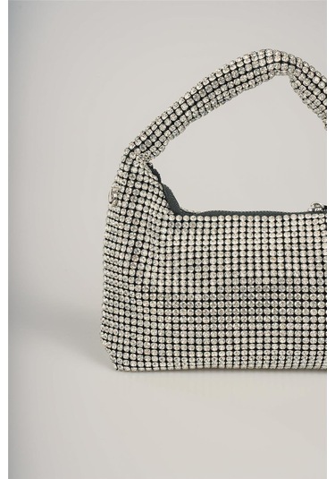 Ççs Kadın 17768 Omuz Askılı El Çantası GÜMÜŞ