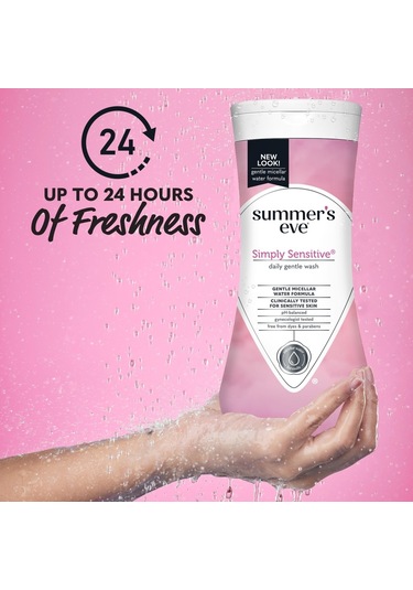 Summer's Eve Genital Bölge Temizleme Jeli Simply Sensitive 444ml