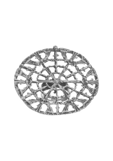 Labalaba Kadın Antik Gümüş Kaplama Ayarlanabilir Örümcek Ağı Figürlü Yüzük Gümüş