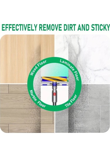 Fochsia As Show Fırça Rulosu Yedek Kit  V12 V15 Detect Slim El Süpürgesi Uyumlu