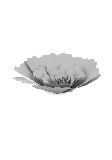 Konesam Ev, Düğün Ve Parti Dekorasyonu İçin El Yapımı 30 Cm Gri Kağıt Çiçeği - Romantik Vuruş Yaratıcı 1 Adet