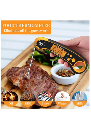 Suntek Suya Dayanıklı Dijital Anında Okunan Et Turuncu