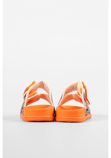 Vicco Gibli Iı Baskılı Erkek Bebek Orange Terlik Turuncu