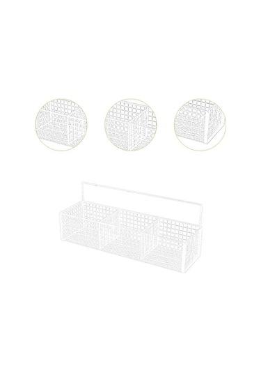 Pazly Suntek Sepet Monte Meyve Düzenleyici Duvara Duvar 3-ızgara Ms Diğer