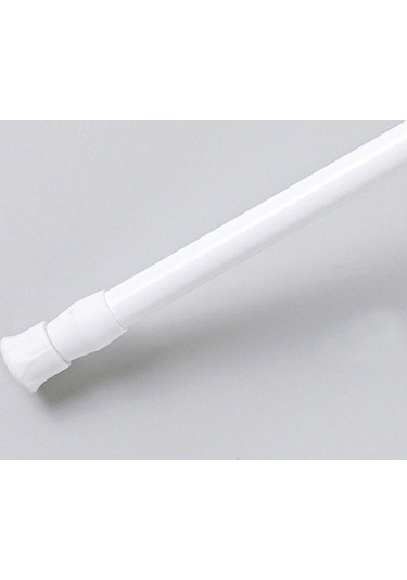 Dancemonkey Tutucu Teleskopik Perde Kancalı Havlu Askılık Dolap Çubuğu Cbtx Beyaz Banyo Askısı 30-50cm 2 Beyaz