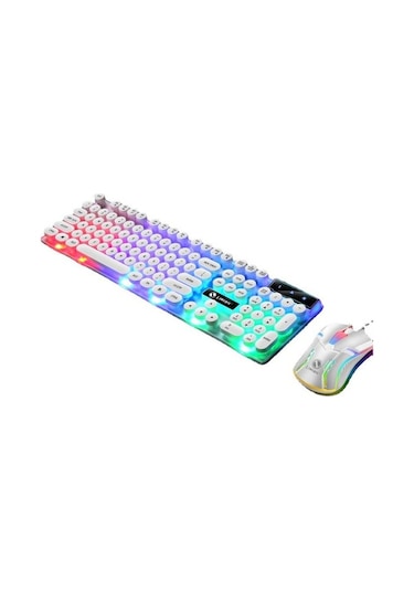 Dancemonkey Ergonomik Tasarım, Ayarlanabilir Yükseklik, Solunum Işıklı Usb Klavye Diğer