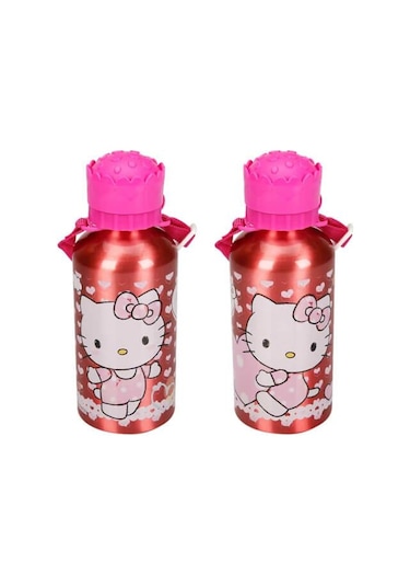 Hello Kitty Çelik Matara Suluk - Hakan Çanta 400 Ml