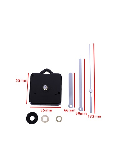 Gatherco Kuvars Duvar Saati Hareketi Kendin Yap Saat Mekanizması Parçaları Klasik Asılı Beyaz Kuvars Saat Duvar Saati Hareketi Diğer