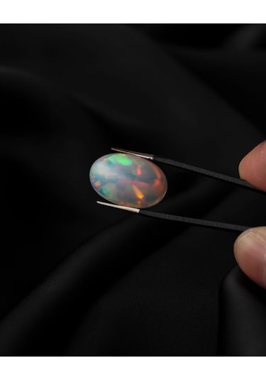 Etiyopya Opali 10.67 Ct Gümüş