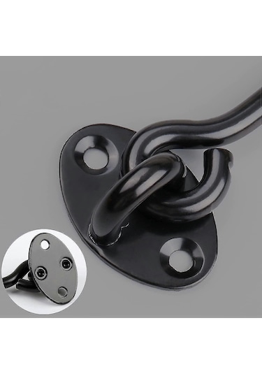 Kanca Ve Göz Mandalı Ahır Kapısı Mandalı, 2 Adet Hediye Paslanmaz