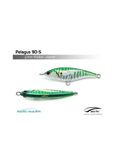 Jack Fin Pelagus 90-S Sahte Yem Green Wahoo ''Özel Renk''