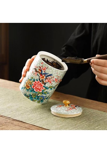 Suntek Çay Saklama Kabı Şeker Kahve Gevşek Çay Beyaz Için