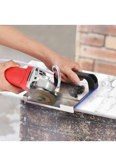 Besthome1 Metal 45 Derece Köşe Kesme Aracı - Seramik Taş İçin Zımbalı Tutucu