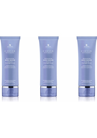 Alterna Caviar Restructuring Bond Repair Overnight Serum 3 x 100 ML