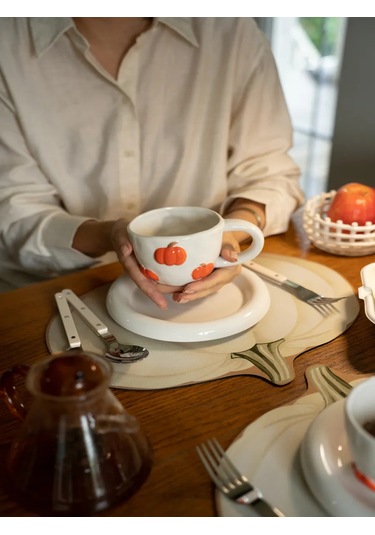 Home Lovers Seramik Sonbahar Çay Ve Kahve Kupası 380 Ml 486696115 Sütlü