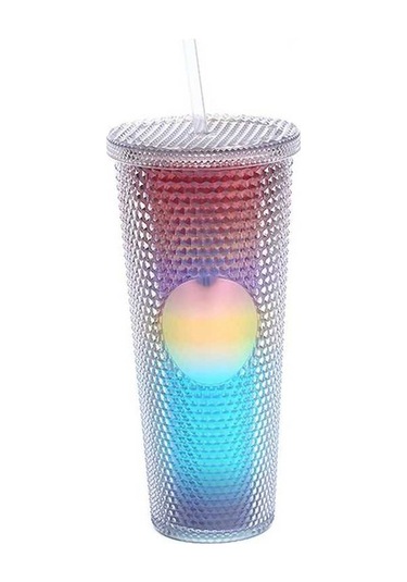 Novahub Renkli Ve Şeffaf Abs Bardağ - 22.8cm, 310g, 16 Renk, Sürpriz Seçenekler/ Diğer