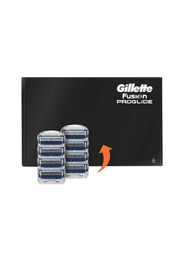 Gillette Fusion Proglide Yedek Tıraş Bıçağı 8'li Karton Ambalaj