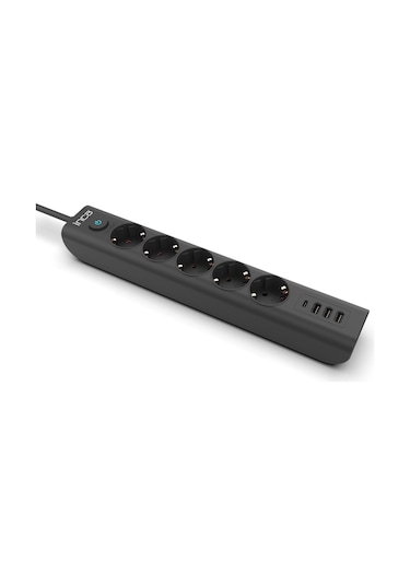 Inca Ipw-44tu 5 Port 2x Usb+ Type-c Akım Korumalı Led Tuşlu Priz