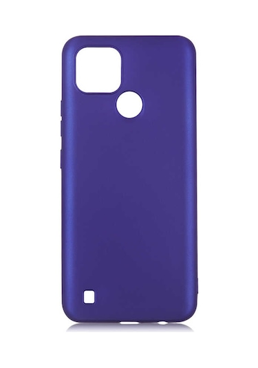 Zore Realme C21 Kılıf Msra Premier Silikon Kapak - Gold Gold