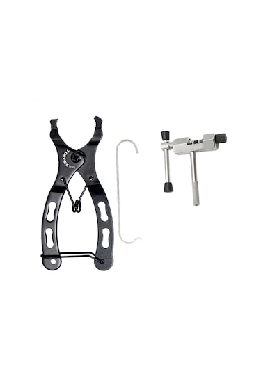 Dianziye Bisiklet Zinciri Açma-kurma Aracı Seti: Zincir Pensi + Zincir Kırıcı - Dağ Bisikleti Ve Yol Bisikletleri İçin Çelik Malzeme