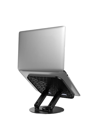 Hoco. Hd14 Hope Dönebilen Ayarlanabilir Metal Laptop Standı - Siyah Siyah