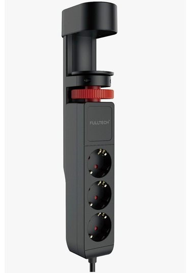 Masa Tipi Pd20w Akım Korumalı 3 Lü Priz 2xusb 1xtype-c Girişli Kablolu Priz Ftr19 1