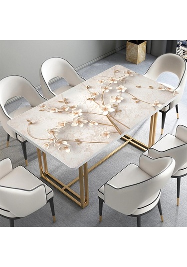 Masa Kaplama Folyosu Mobilya Masa Kaplama Folyoları Güzel Çiçek