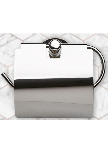 Wc Tuvalet Kağıdı Askılığı Kapaklı Lüx Tuvalet Kağıtlığı Krom Metal Wc Tuvalet Kağıtlığı