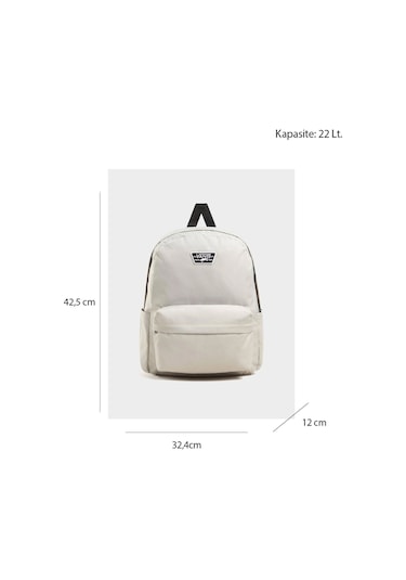 Vans Old Skool Backpack Unisex Sırt Çanta Gri