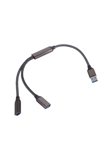 Bilgisayarlarda Ve Oyun Konsollarında Verimli Cihaz Şarjı Ve Veri Senkronizasyonu İçin Hızlı Usb3.0 Y Splitter Hub Kablosu