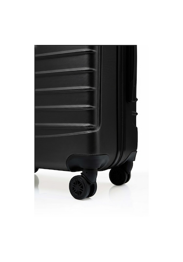 Kabin Boy Valiz 4x2 Teker Siyah-siyah 1168-s Siyah