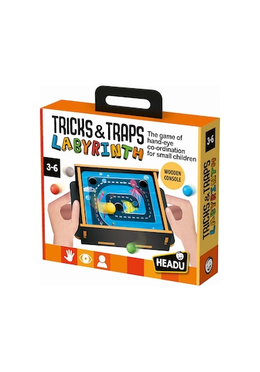 Headu Tricks & Traps Labyrinth 3-6 Yaş