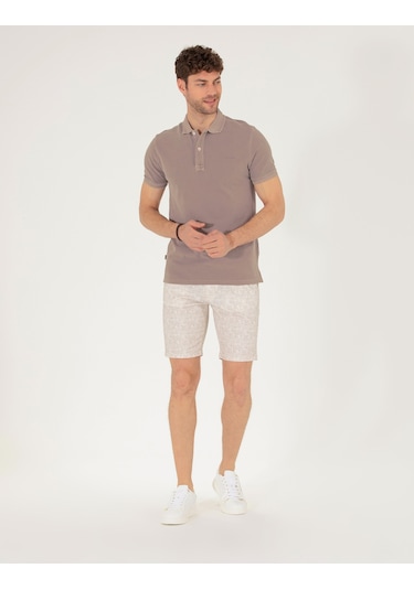 Pierre Cardin Erkek Bej Şort / Bermuda 50264882-vr011 Bej