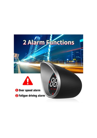 Padalink Araç Hud Göstergesi G5 - Hız, Mesafe, Pusula, Gps Ve Alarm Fonksiyonları İle Akıllı Sürüş Asistanı