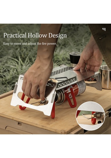 Padalink Soto310 Taşınabilir Paslanmaz Çelik Kamp Masası Ve Isıya Dayanıklı 4 Bacak Kılıfı Seti Gümüş