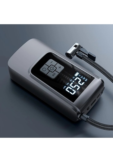 Xuweiwei Kablosuz Taşınabilir Hava Kompresörü Araba Lastik İnflatör 150 Psı Dijital Ekran Usb Şarj