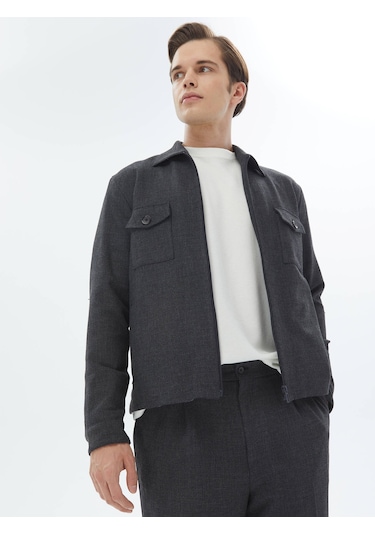 Kip Antrasit Mikro Modern Fit Takım Elbise Çok Renkli