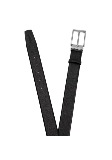 Pierre Cardin Deri Erkek Kemer En 3,5 Cm Pc100f Siyah - Floater