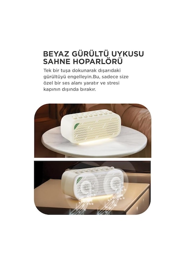 Torima D93 Bluetooth 5.3 Uyku Destekleyici Doğa Sesli Şarjlı Hoparlör