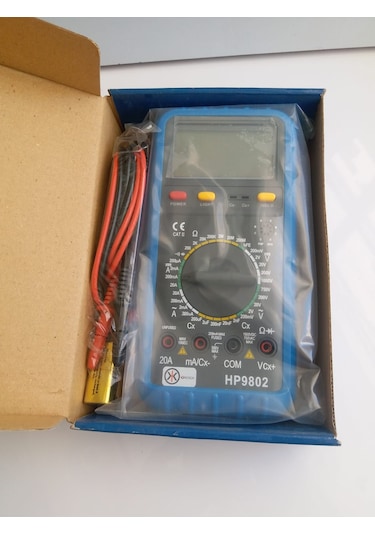 KİTECH 9802 DİJİTAL ELEKTRİK ÖLÇÜM CİHAZI