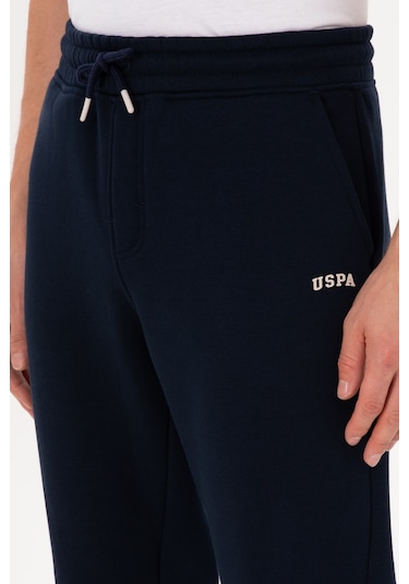 U.S. Polo Assn. Erkek Lacivert Şardonlu Eşofman Altı 50313761-VR033 U.S. Polo Assn. Erkek Lacivert Şardonlu Eşofman Altı 50313761-VR033