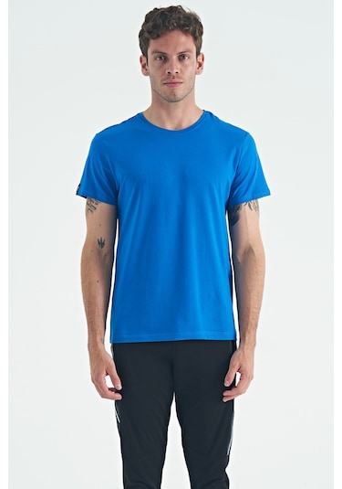 Air Jones Tommy Life Calvin Saks Basic Erkek T-shirt - 88245 Saks