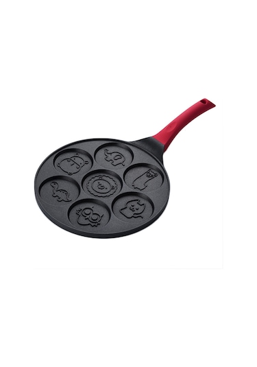 Yapışmaz Krep Tavası Siyah Siyah